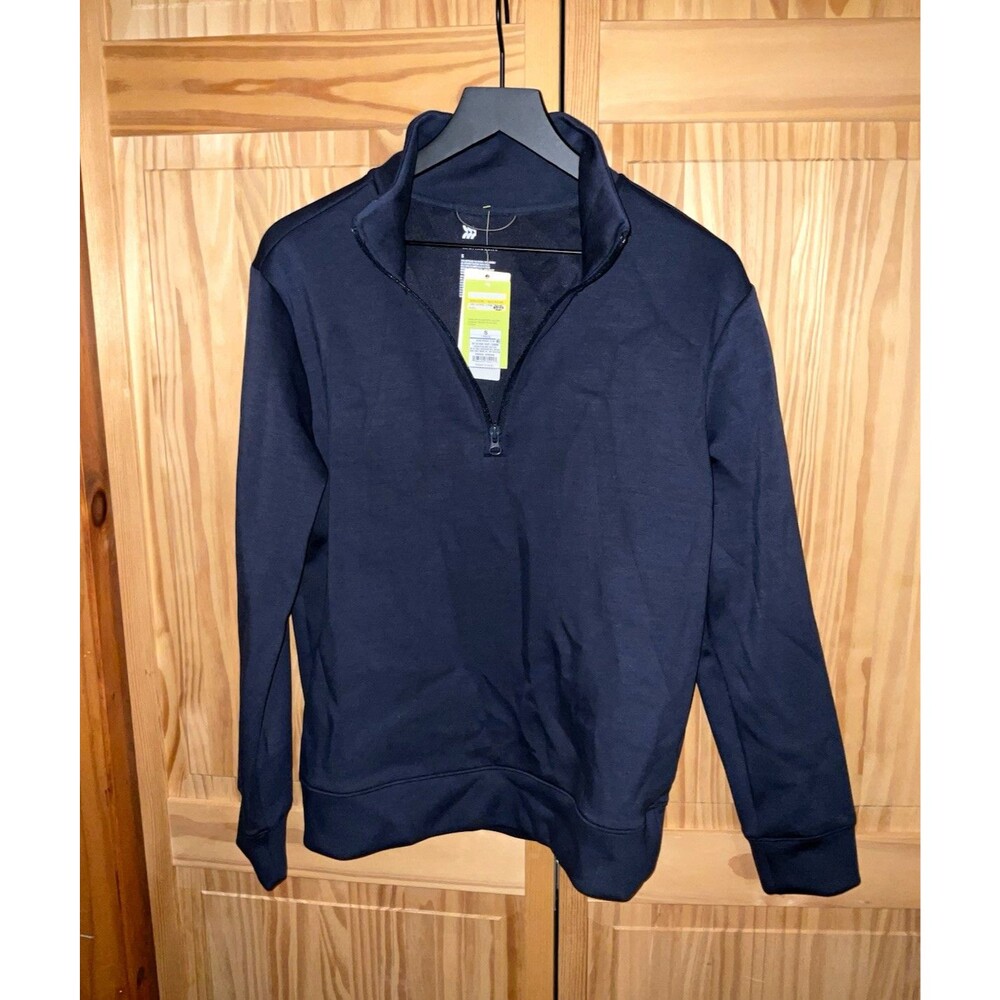 All in Motion polyester/nylon 1/4 Zip mens Sweatshirt Size S